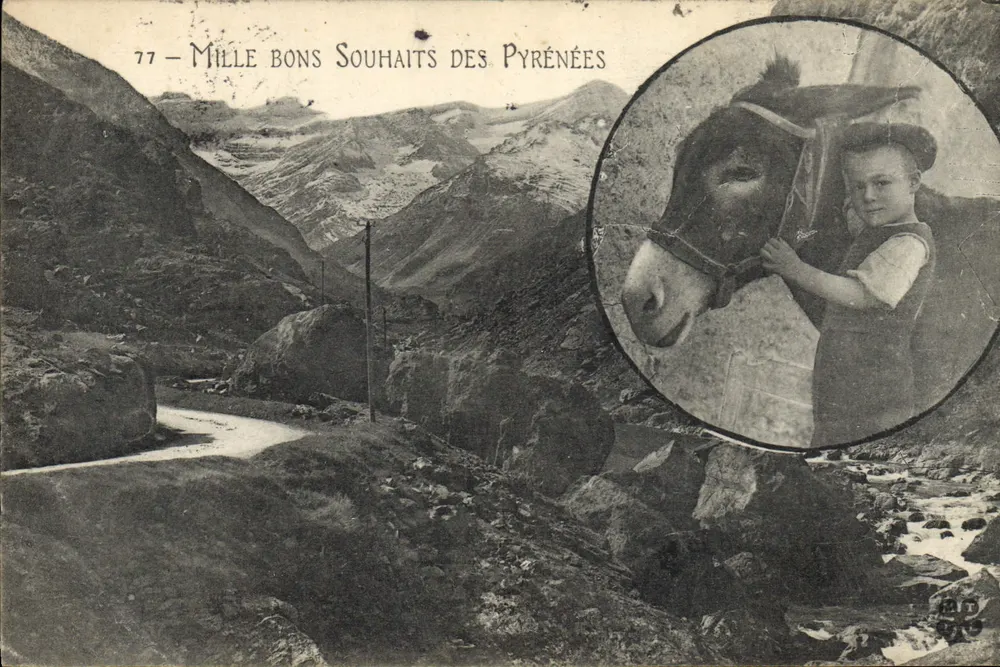 Paisagens dos Pirineus — 77 — Mil Boas Vontades dos Pirineus — editor não visível - Frente