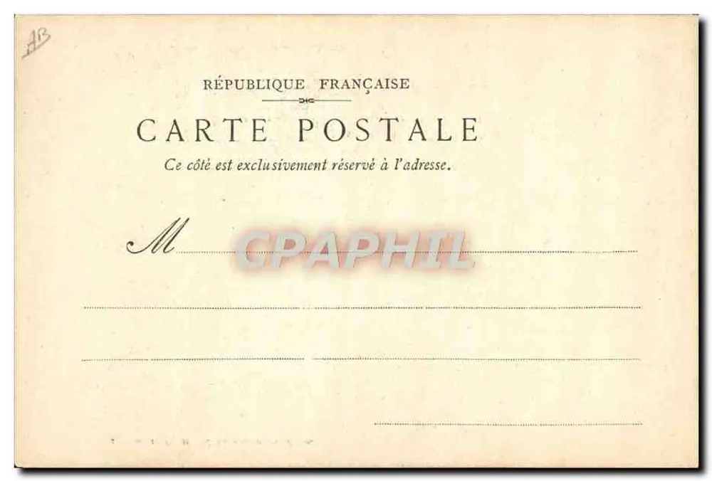 Die größte Betrugsgeschichte des Jahrhunderts — politische Karikatur — F. Humbert, Paris - Rückseite