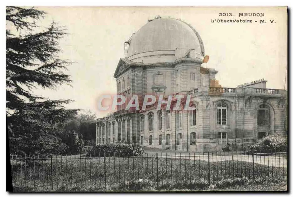 Meudon — Het Observatorium — M. V. - Voorkant