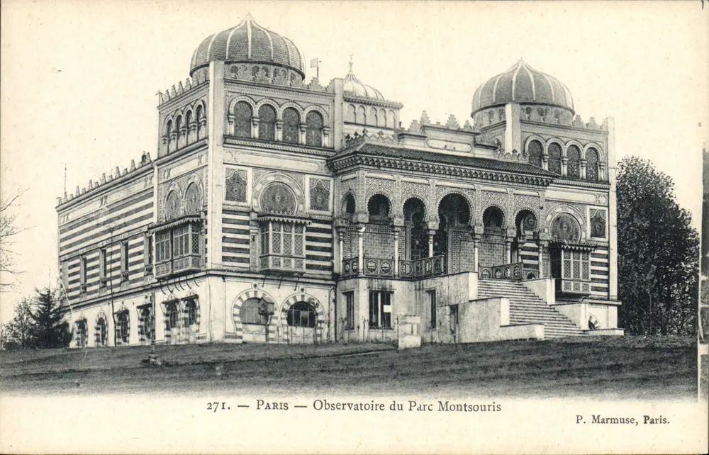 Paris — Observatorium des Parc Montsouris — P. Marmuse, Paris. Nr. 271 - Vorderseite