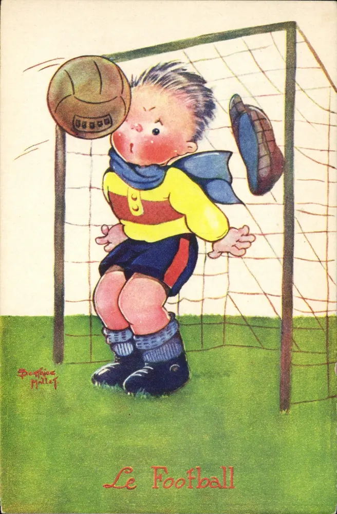 Torwartjunge — Fußball — Botthue Mallet - Vorderseite