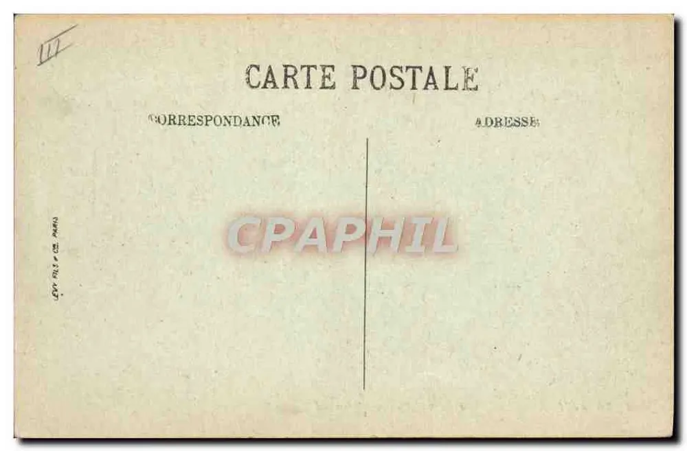 Trouville — Der Abfahrt des "L'Ausgutin Normand" — LL - Rückseite