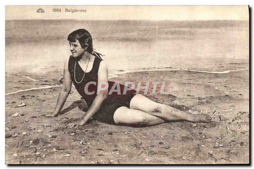 Badende — Strand — Verlag: Arts Photographiques, Straßburg, Nr. 3084 - Vorderseite