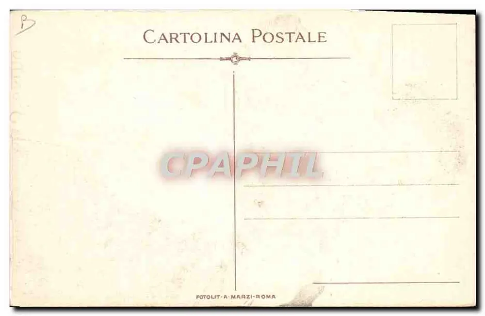 Soldat in Uniforme, der das italienische Flagge hält — Werbung für den Préstimo Nazionale — Mario Borgoni - Rückseite