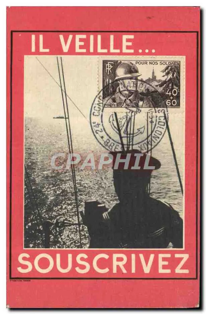 Abonnements für Soldaten — 22. Nationaler Kongress der Kolonisten in Brest — Verlag nicht sichtbar - Vorderseite