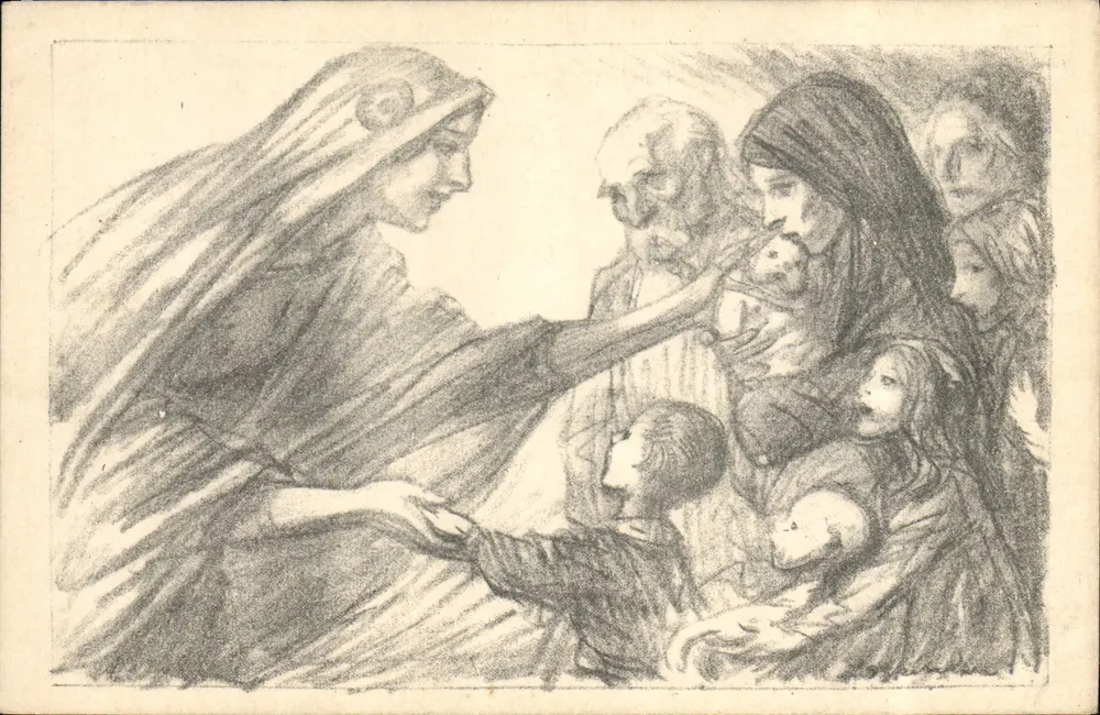 Sessão de socorro — Dia Francês do Socorro Nacional — Devambez, Passage Panoramas, 63, Paris — N° 5 - Frente