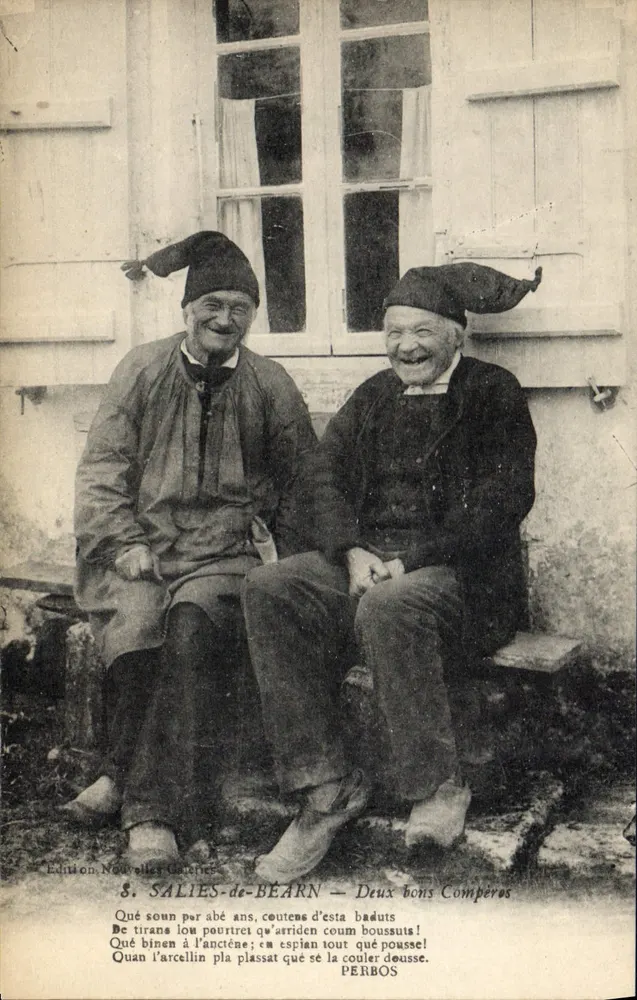 S. SALIES-de-BÉARN — दो अच्छे कॉम्पेर्स — एडीशन नूवेल्स गिटार्स - आगे