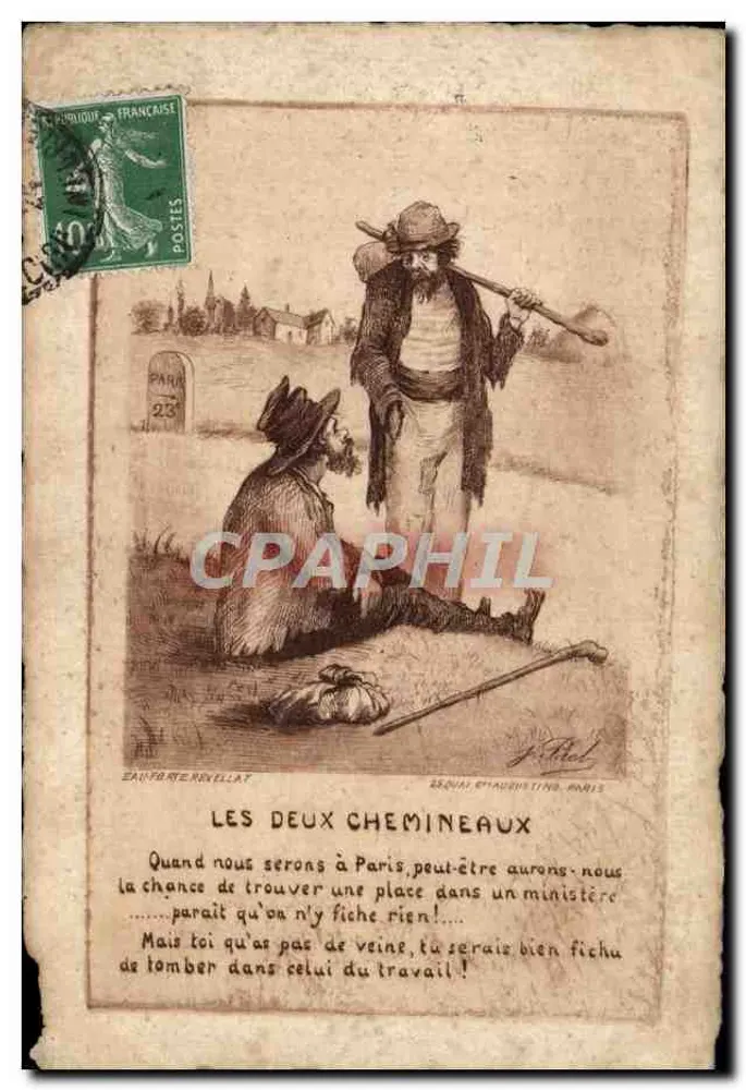 Les Deux Chemineaux — Verlag: Édouard Revellat, Paris — N° 23 - Vorderseite