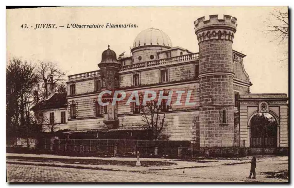 Juvissy — Das Flammarion-Observatorium — Verleger Bracquemond, Nr. 43 - Vorderseite