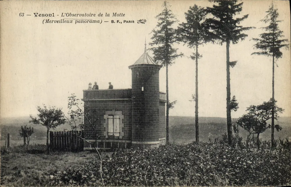 Yesoul - Das Observatorium von la Motte — B.F., PARIS — n°63 - Vorderseite