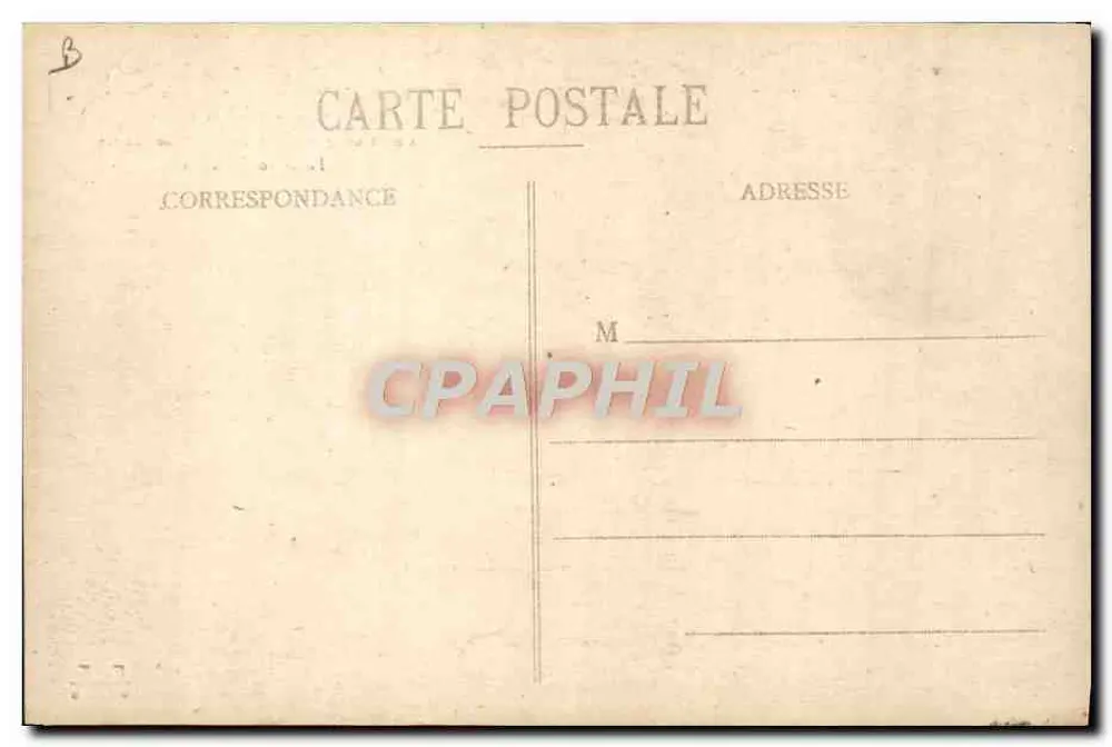 Observatorium von PARIS — Großteleskop mit 1m20 Öffnung — Verlag F. PARIS, Nr. 4 - Rückseite