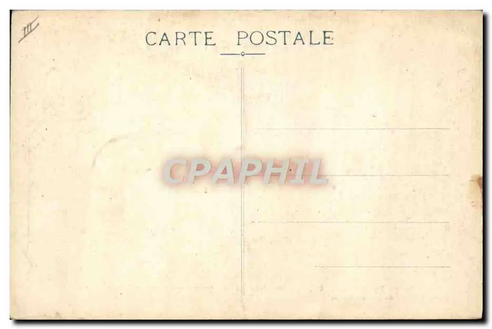 Aix-en-Provence — Le Corso — Ein Astronom, der weder das eine noch das andere sieht — Cliche Garnier, n°483 - Rückseite