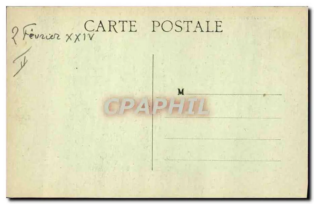 Observatorio de París — Vista General — Fachaña Sur — Construido entre 1667 y 1671 bajo Luis XIV según los planos de Perrault - Reverso