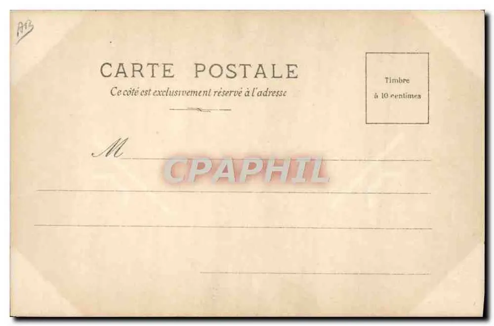 होलँड की रानी माँ — पोर्ट्रेट — बॉम्ब, 331वीं श्रृंखला, S.I.P. पेरिस - पीछे