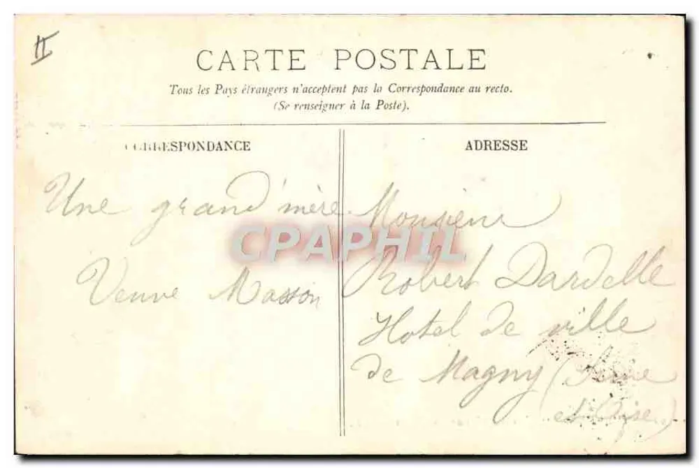 Dieppe — Das Arundel an den Docks — LL. - Rückseite