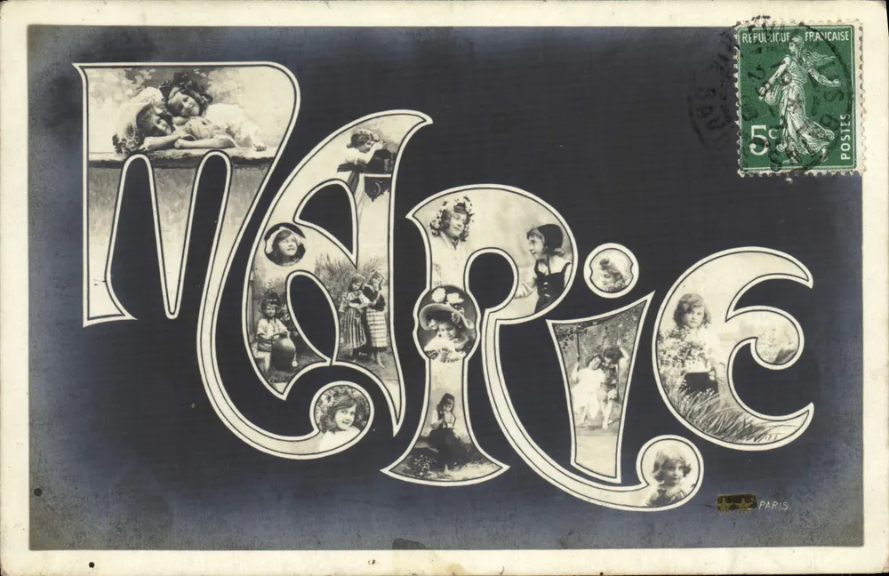 Marie — Illustrierte Karte — Verlag 'Étoile' Paris - Vorderseite
