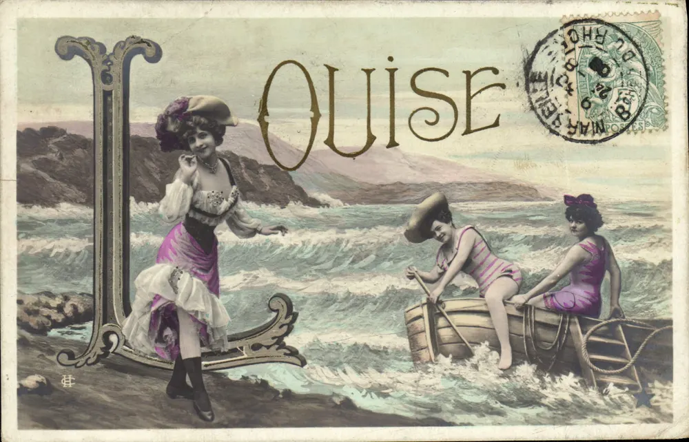 Frauen am Meer — 'Louise' — Verlag 'Étoile' n°14 - Vorderseite