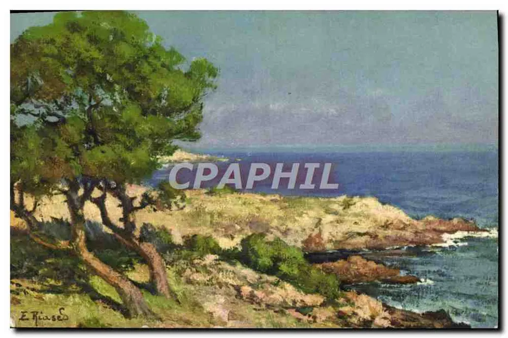 Ponta da Garoupe — vista costeira — Editor STAE, n° 728 - Frente