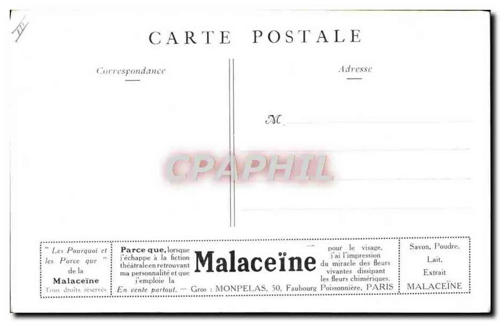 Propos d'Étoile — Warum empfehlen Sie es? — Malaceïne, Paris - Rückseite