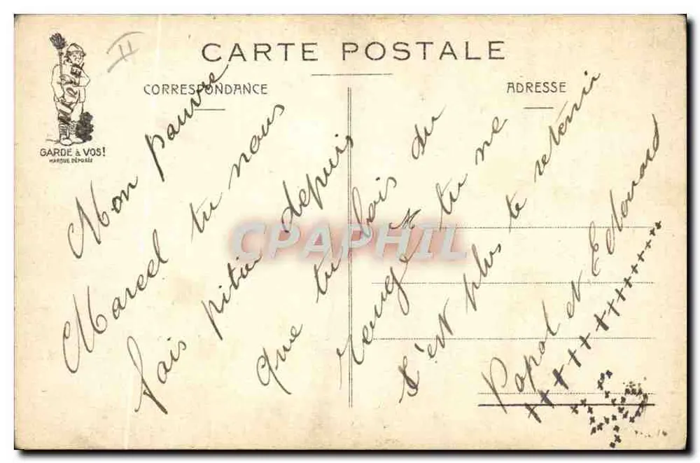 Permissionnaires (Die Rückkehr) — VI Nr. 163 — J. P. Doreil - Rückseite