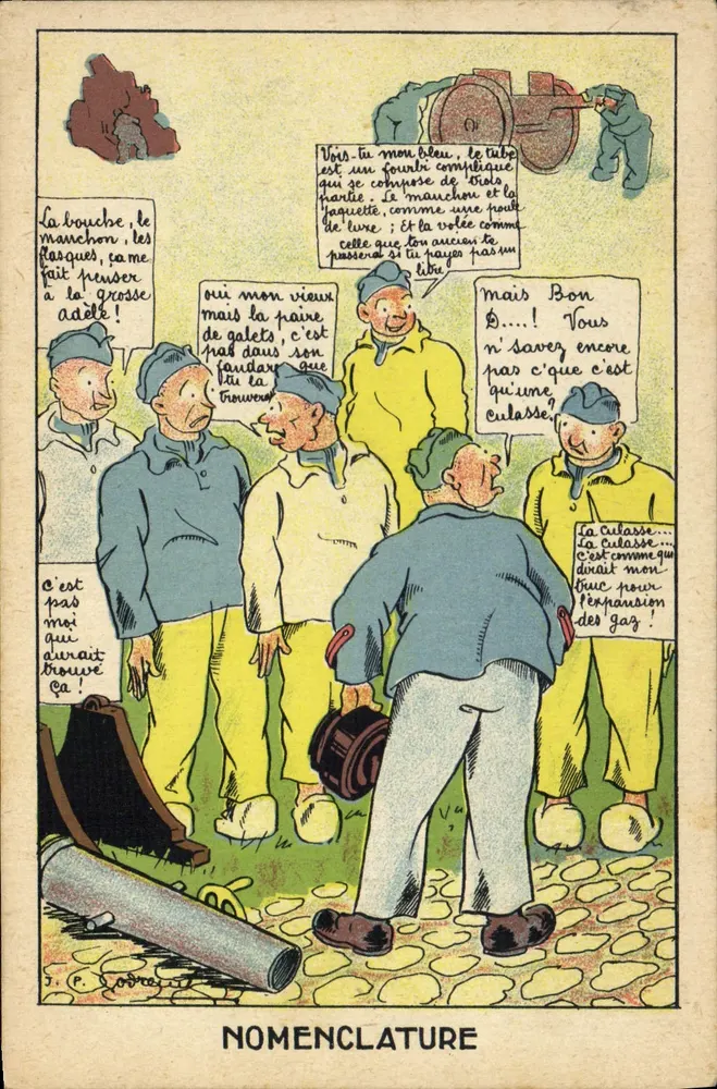 Soldaten in Diskussion — Nomenclature — J. P. Sodre - Vorderseite
