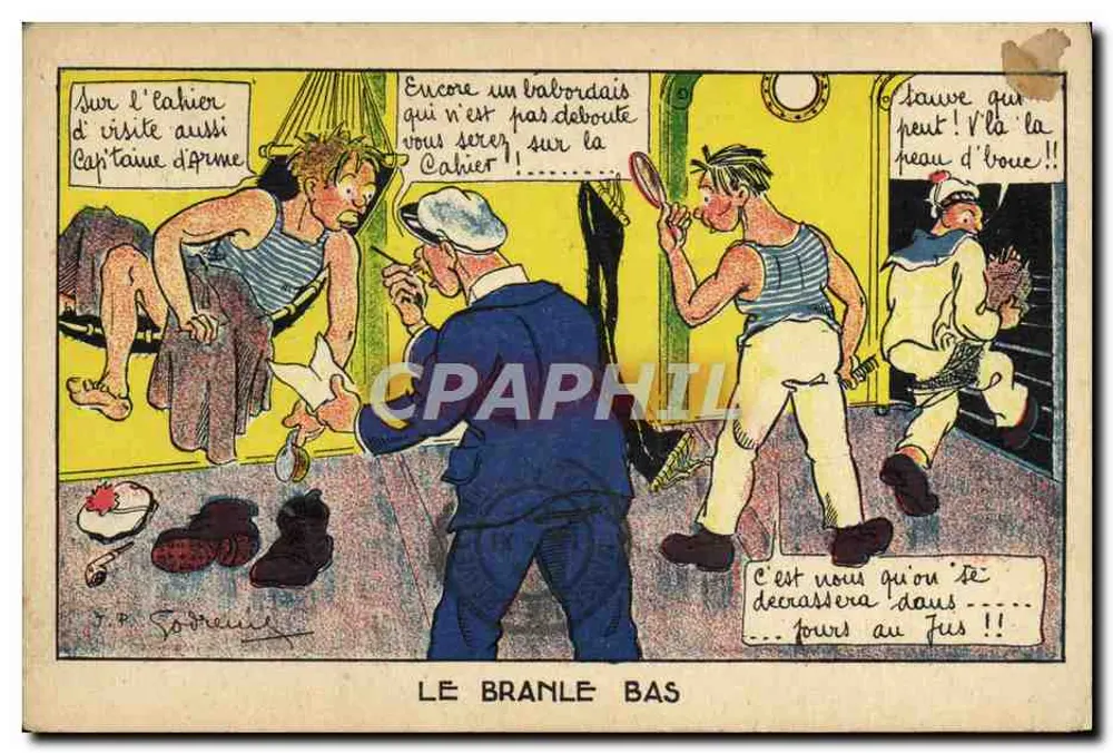 Der Aufruhr — Marine-Serie — Verlag T.P. Sorel - Vorderseite