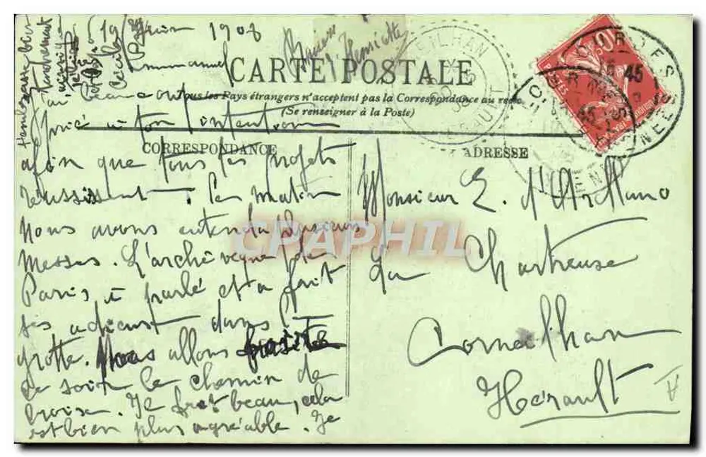Montagnardes — Cenas e tipos das Pirineus — LL - Verso