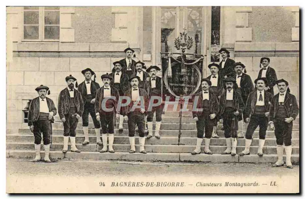Bagnères-de-Bigorre — Bergsänger — LL. n°94 - Vorderseite