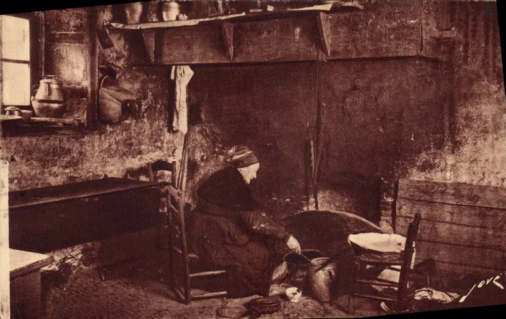 Les Galetous — Na Limousin — Edições JOVÉ, Pau (B.P.) — Héliogravura de Luxo, n° 506 - Frente