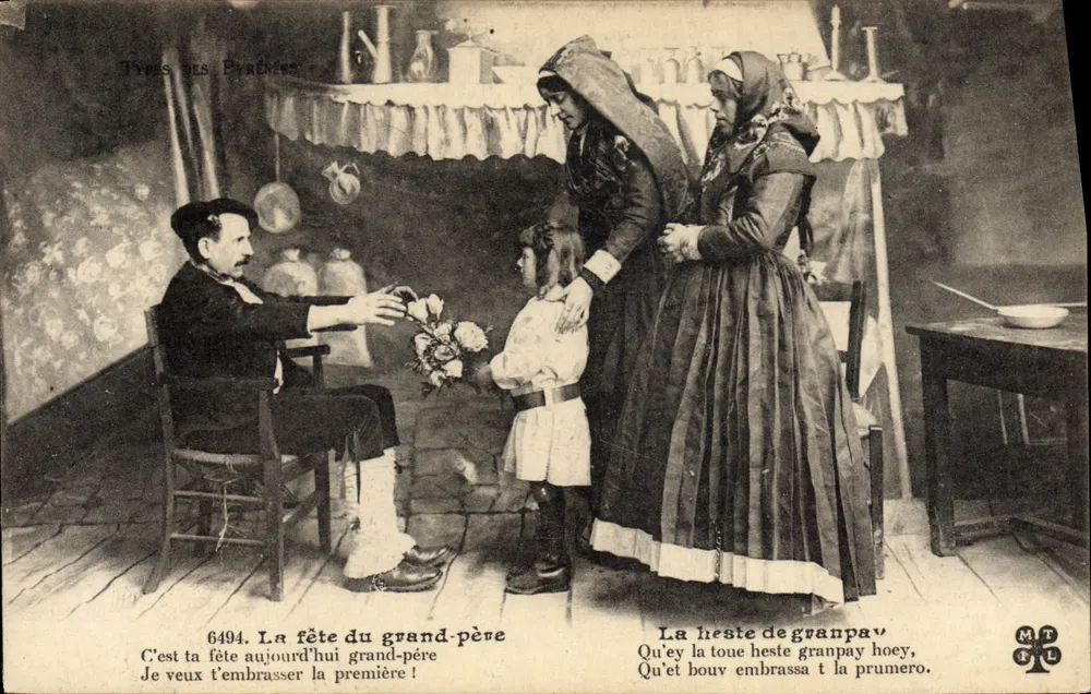 Fest des Großvaters — Tyrol der Pyrenäen — MT & L, n° 6494 - Vorderseite