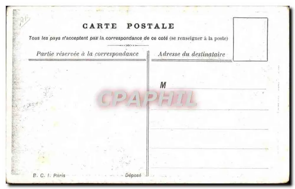 Os Competidores — caricatura política — B. C. I. Paris - Verso