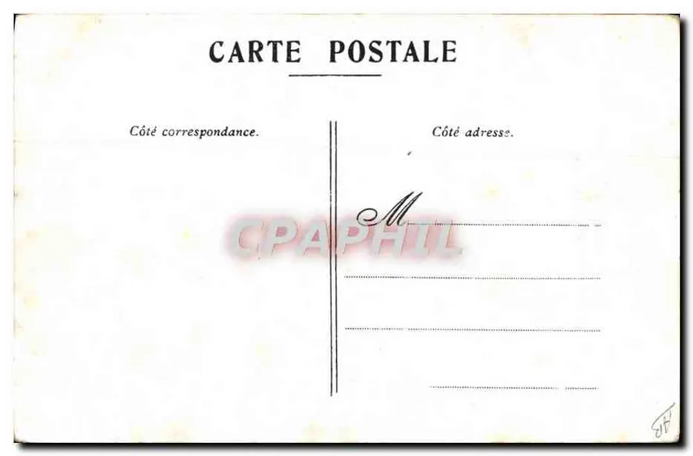 Impôt sur le revenu — caricature d'un homme évitant un agent fiscal devant une porte marquée 'À VENDRE' — éditeur F.O. n°7.06 - Verso