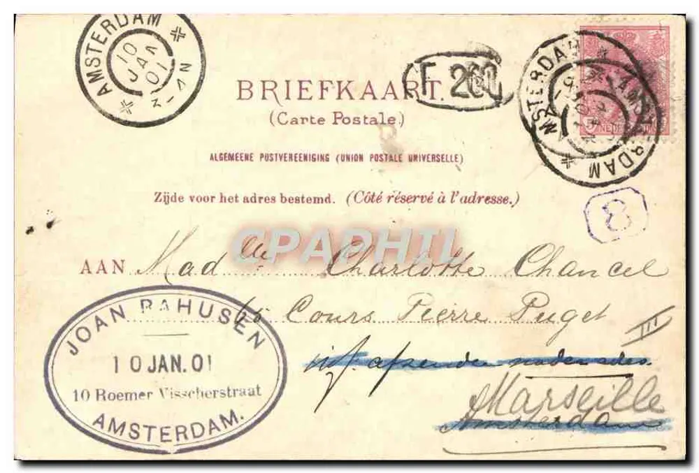 O Pequeno Rei e a Pequena Rainha — Amsterdam — Edição Sr. Jr. Boon - Verso
