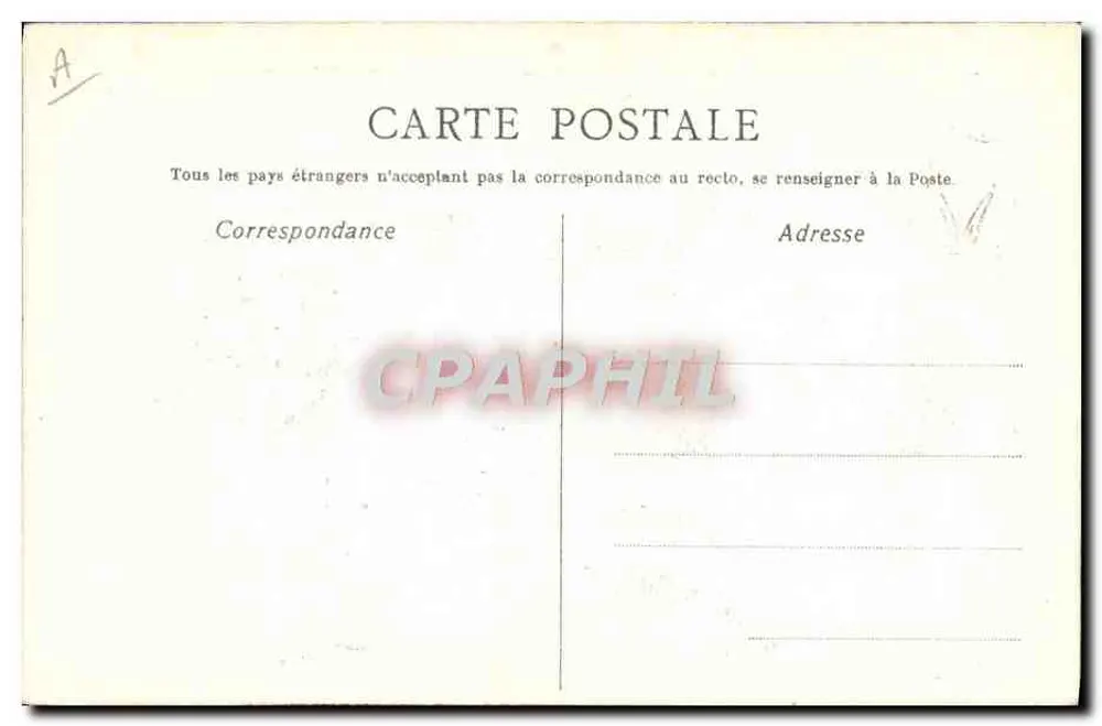 Königin Wilhelmine und Prinz Heinrich — Niederländische Herrscher — Paris-Versailles 1-3. Juni 1912 - Rückseite