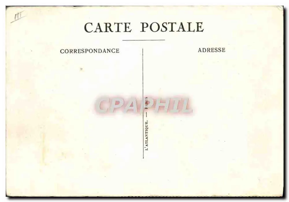 Côte d'Azur — Szene an Bord eines Transatlantikers — French Line - Rückseite
