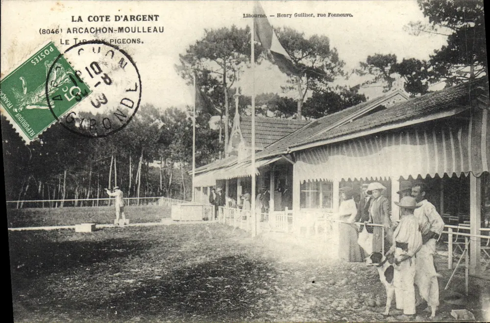 La Côte d'Argent — Arcachon-Mouilleau — Libourne — Henry Gullher, rue Fonneuve - Recto
