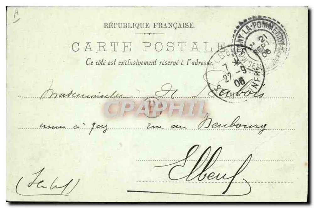 Le Havre — Abfahrt des Transatlantikers — La Bretagne — LL. — Nr. 115 - Rückseite
