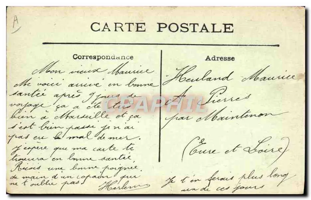 Britannia — Cie Cyp. Fabre - Verso