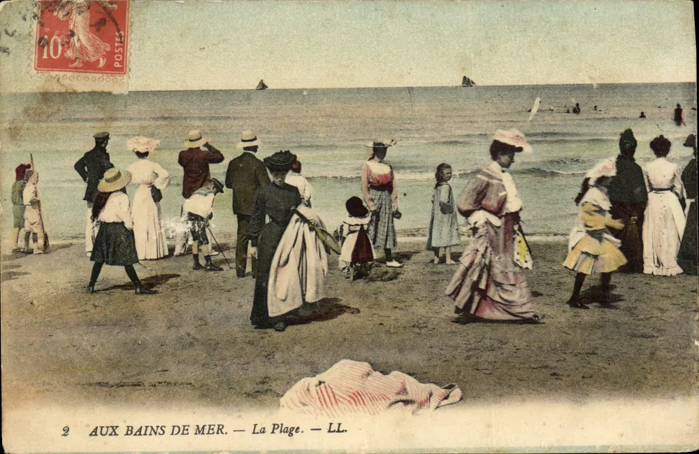 Bei den Seebädern — Der Strand — LL. - Vorderseite