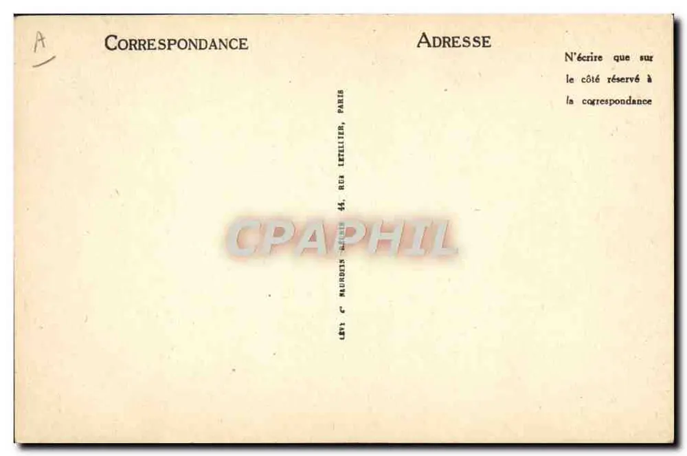 Badende Frau - LL - 5038 - Verlag LL - Rückseite