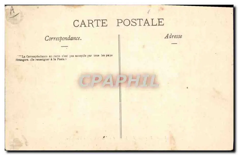Paris — Im Jardin des Plantes — Die Pantherin. — Verlag: RICO-POCA, Nr. 53 - Rückseite