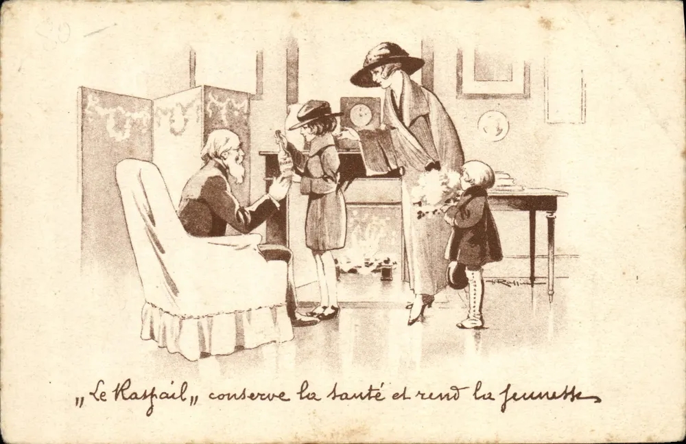 Scène de vie — "Le Raspaïl" conserve la santé et rend la jeunesse — éditeur non visible - Vorderseite