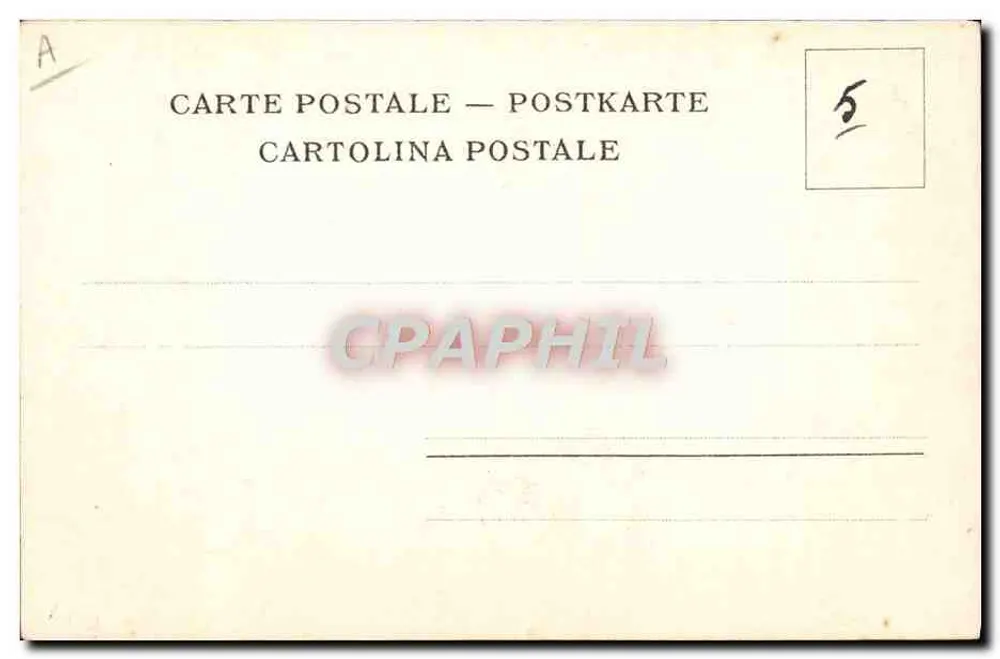 Kampf der Kelten und Sabiner — Szene aus dem Stück 'Calendio' — Verlag Richard Rampf, Nr. 3. Teil - Rückseite