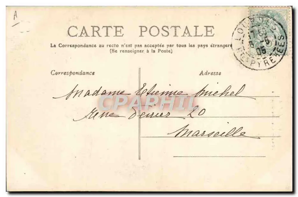 Lourdes — Traje Ossalois — Os Pirineus 2042 - Verso