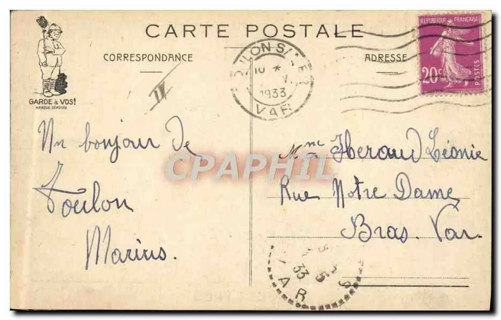As Cartas — J.P. Godrie — edições da Marinha - Verso
