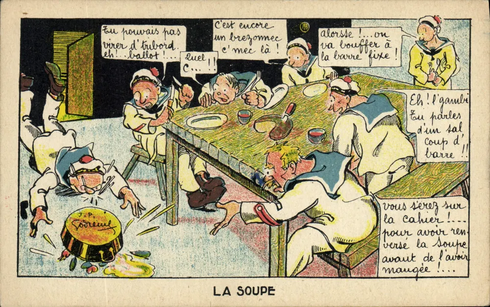 A Sopa — J.P. Sorel — editor não visível - Frente