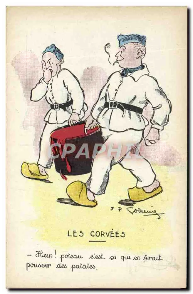 As Corvées — J. P. Sodereig — editora GARDE & VOSI - Frente