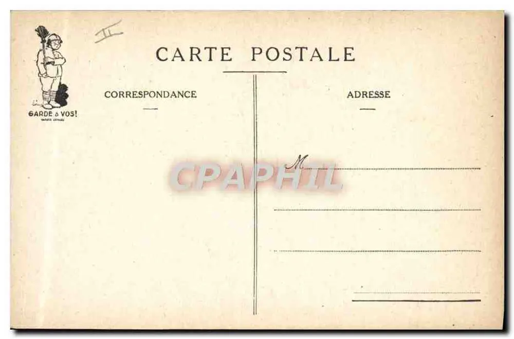Les Corvées — J.P. Godrieme — serie Garde à Vos! - Achterkant
