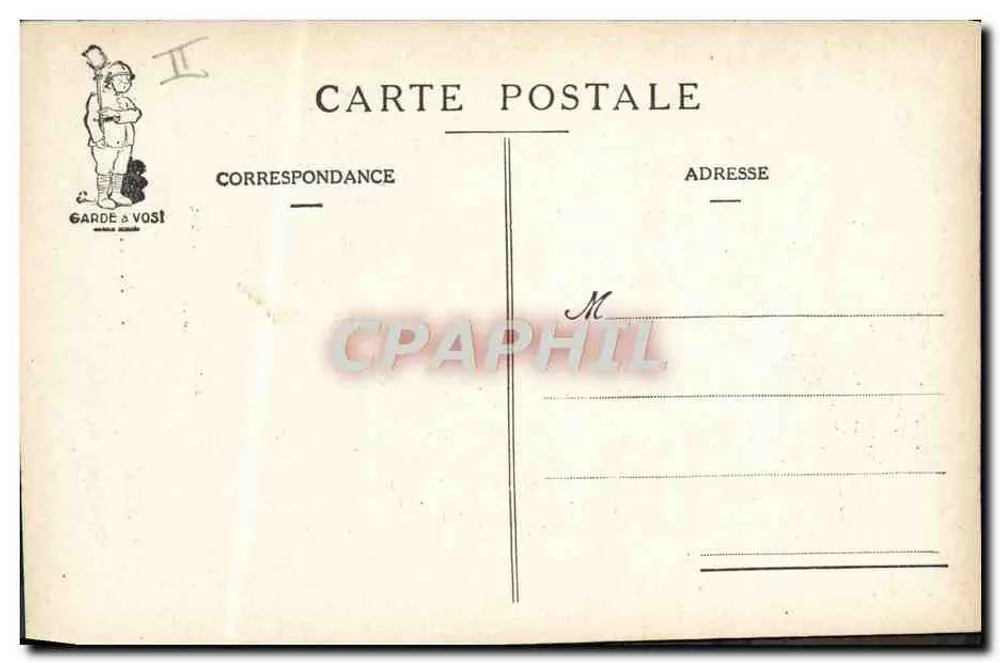 As Corvées — J.P. Sutreni — Garde à Vos! n° II - Verso
