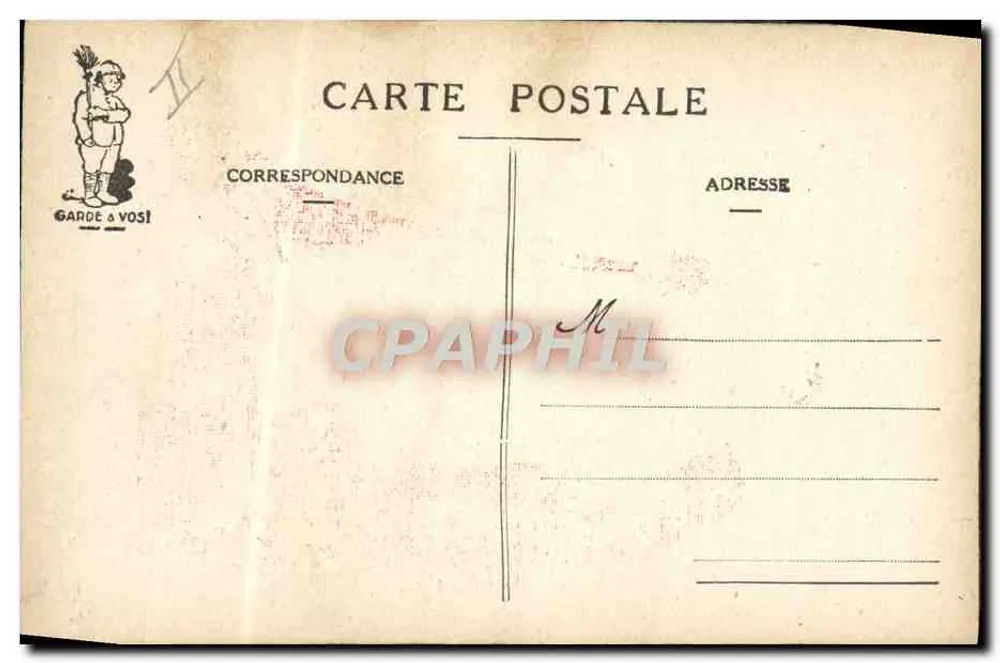 Soldado da Guarda — caricatura — J.P. Sodreeneu - Verso